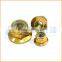 Chuanghe supply high quality din982 brass nylon lock nuts nylon ring nuts