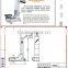 Stainless z-type bucket chain conveying elevator lifter