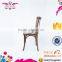 wholesale price wooden cross back dining chair