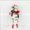 2017 resin cow figurine antique christmas tree decoration