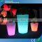 Outdoor Solar Panel Power Color Changing Illuminated Flower Pot LED