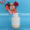 NEW design wood grain white ceramic vase