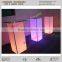 high-gloss white acrylic framed Modular lighted portable pedestals (TA110A)