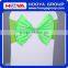 Reusable 2015 Popular selling party decoration Wedding Satin Bow Chair Sash