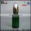 30ml  best seller cosmetic glass bottle with basket dropper cost price essential oil green glass dropper bottle wholesale