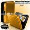 Aluminum Metal Waterproof Box Case Business Credit Card Holder Wallet