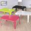 2015 high gloss wooden legs for modern folding wooden coffee table