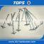 china umbrella head roofing nails