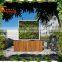 Oversea outdoor home decor artificial plants wall fake decorative green wall wholesale