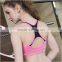 womens yoga exercise bra fitness clothes nylon spandex sports bra