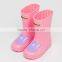 animal print kids children rubber rain boot wellington gumboots OEM factory