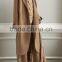 women's brand quality outdoor camel color winter coat