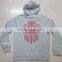 Women's Knitted Heavy Polyester/cotton Customized Hoodies&Sweatshirts With Fashionable Embroidery