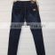GZY Wholesale New patch Style Acid Washed Denim Fabric men's biker jeans Slim fit Jeans stock