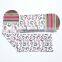 customized white blank polyester tube sublimation socks