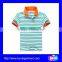 kids clothes unisex sets polo shirt cotton plain stripe kids polo shirt for children