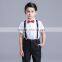 fashion kids wedding suits formal Blue made to measure suits for boys