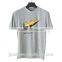 2016 new design wholesale plain white 100% cotton t shirts for men