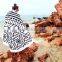 walson wholesale drop shipping Printed microfiber fabric round beach towel with tassels