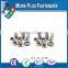Made in Taiwan high Quality stainless steel flat head semi tubular rivet