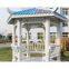 Hexagon Gazebo,Color Tiles Gazebo,color Tiles Pavilion