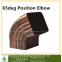 various style manufacturer aluminum rain gutter 90 degree pipe elbow, View pipe elbow