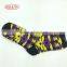 High level best price colorful striped tube cotton sock