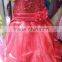 New Wholesale In Stock Girls Simple Design baby girl wedding dress Party Dresses