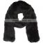 SJ629-01 Fashionable Scarves & Shawls Cheap Price Knitted Rabbit Fur Scarf