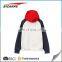 Custom made two tone wholesale hoodies with own logo