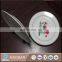 sublimation blank plate ceramic plate with gold rim