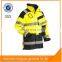 high visibility winter reflective jacket , waterproof jacket