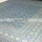 Hand Block Print Kantha Quilt Ajrakh Kantha Coverlet Ajrakh Kantha Bedspred