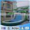 SUNWAY Commercial adult inflatable water slide with pool big water slides for sale