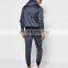 cotton fleece tracksuit men tracksuit slim