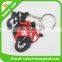 wholesale custom car shaped soft pvc rubber keychain