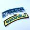 Custom embroidery logo name brand patch for uniforms