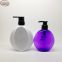 Hot Sales 500ml 700ml Plastic PET Decorative Shampoo Lotion Pump Bottle