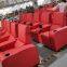 home theater sofa,red leather vip cinema seating