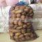 knitted plastic raschel mesh bags for Russian Market