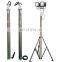 6m aluminum lighting telescopic mast LED lights mast pole by pneumatic