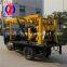 HuaxiaMaster supply tricycle-mounted XYC-200A core drilling machine/hydraulic rotary water well drill rig easy operated