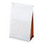 Eco Friendly Smell Proof Laminated Foil All White 3 Side Sealing Packaging Bags Heat Seal