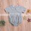 Baby Girl Doll Collar Romper Toddler Infant Summer Bodysuit Short Sleeve Jumpsuit