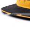 OEM and ODM Stylish 6-panel Yellow crown Snapback cap hat for men