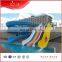 Aqua Play Fiberglass Spiral Water Body Slide For Pool In Summer