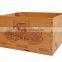 Custom Logo Painted Wooden Wine Crate