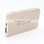 2020 super thin metal power bank oem logo micro usb mobile power charger customized color