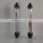 plastic tube flow meter