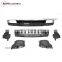 C217 diffuser with exhaust tips fit S-class C217 sport to S63 style diffuser with pipes